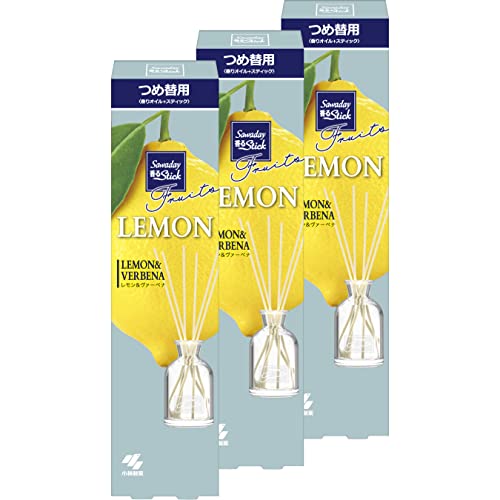 ⁑【おまとめ2,3】サワデー香るスティック レモン&ヴァーベナ 詰め替え Amazon | サワデー香るスティック シトラス レモン&ヴァーベナ